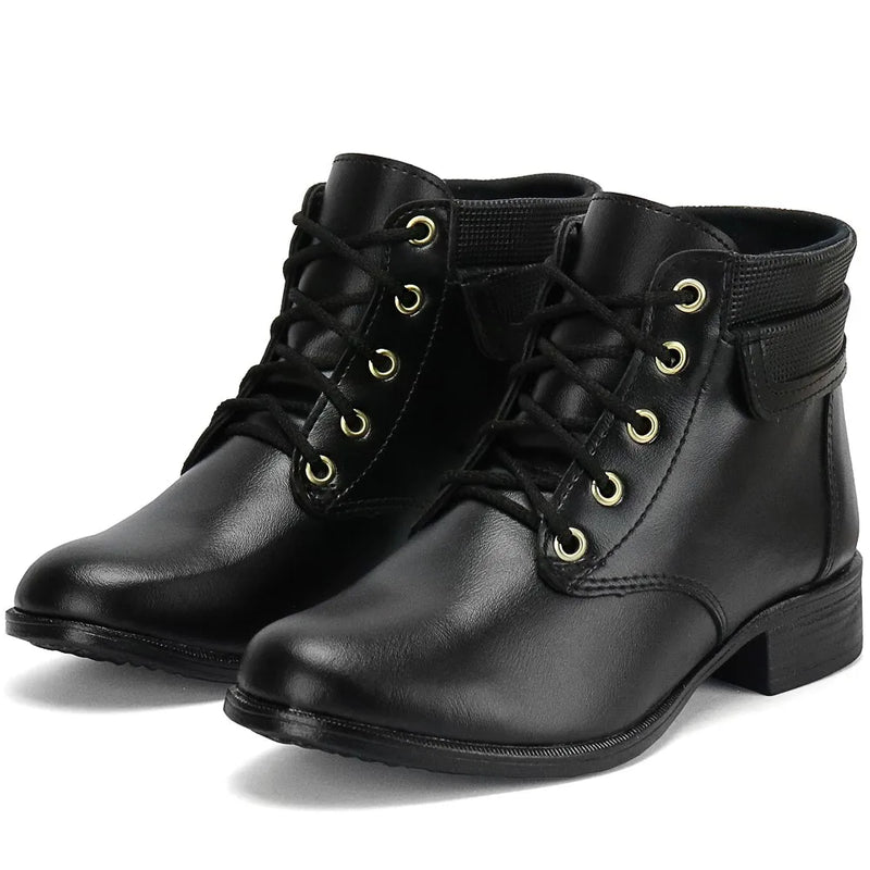 Bota Feminina Para Inverno Cano Pequeno