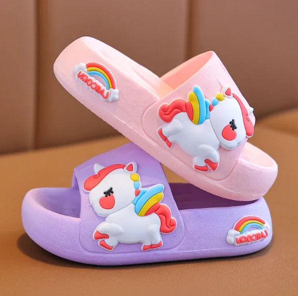 Chinelo Infantil Unicórnio