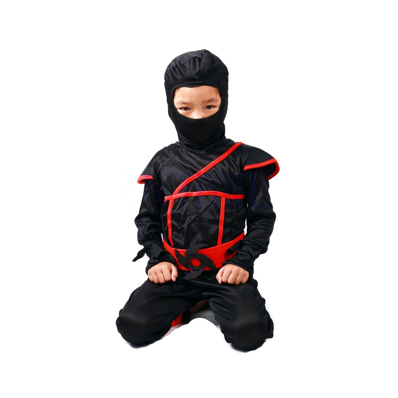 Fantasia Ninja Completo - Balão Ofertas - Promoção Carnaval 2025