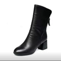 Bota de Couro Outono/Inverno Chelsea