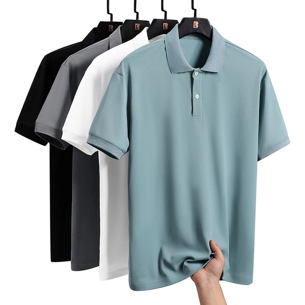 Camisa Masculina Básica Polo Carl Algodão Coreano