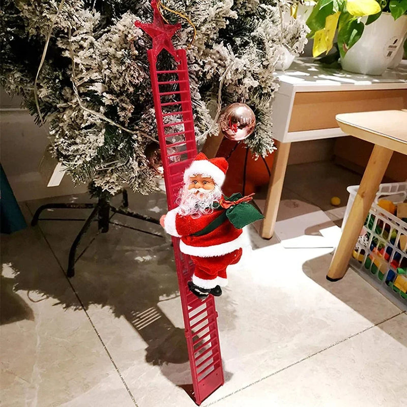Decoração Papai Noel com Escadas Natal Balão Ofertas