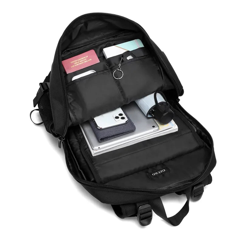 Mochila Oz de Viagem - Porta USB - Impermeável - Grande Capacidade