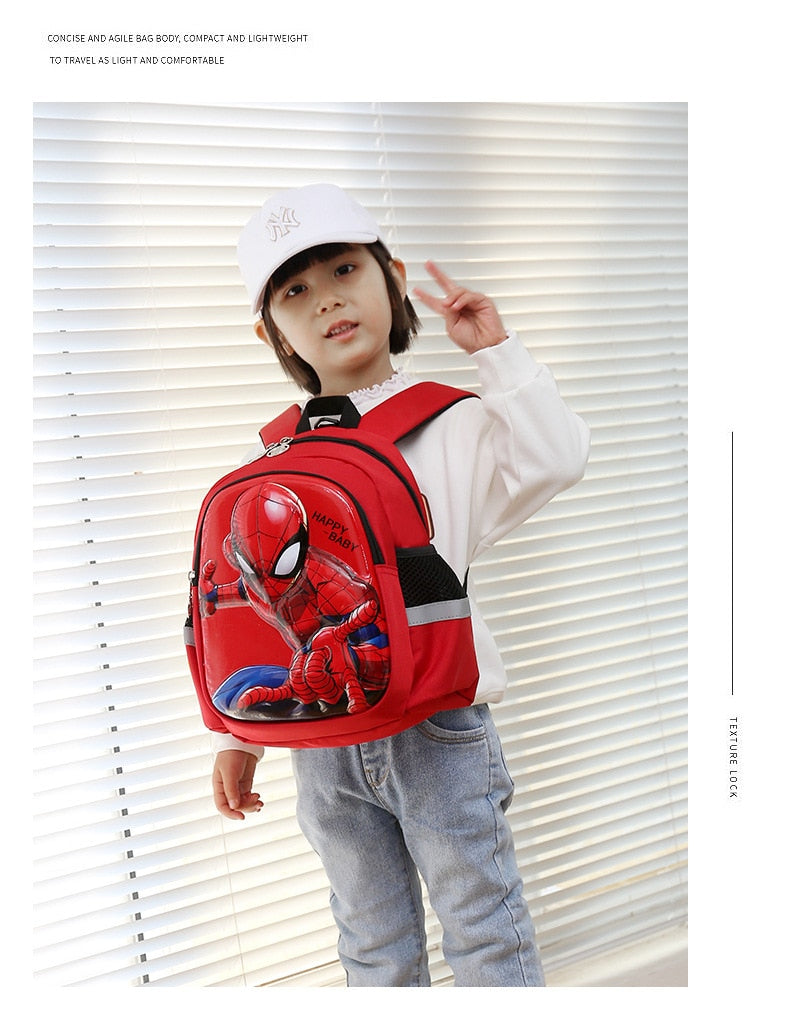 Mochila Infantil Super Herói Homem Aranha