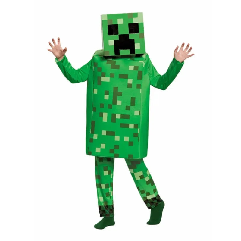 Fantasia Infantil Minecraft Halloween - Promoção de Carnaval 2025