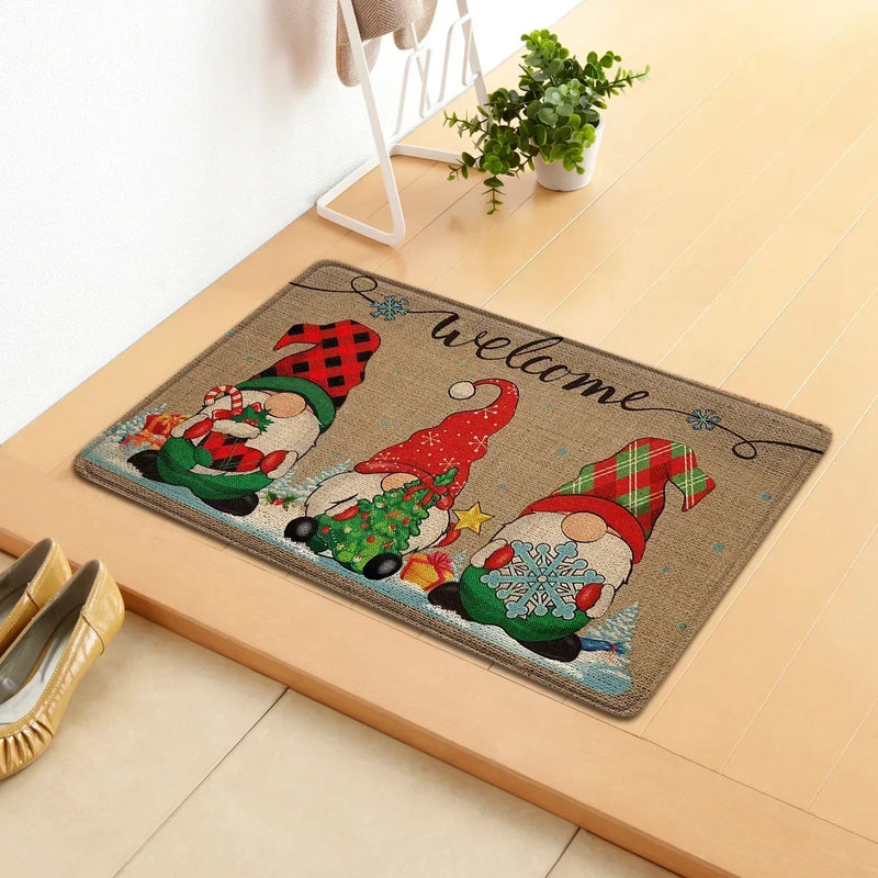 Tapete de Natal Alces & Companhia - Decoração Natal Balão Ofertas - 40x60cm