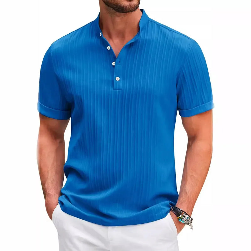 Camisa Masculina Básica Hanley de Linho