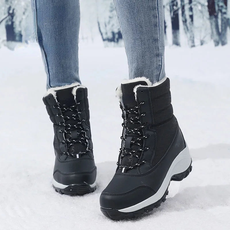 Bota Feminina Neve Forrada