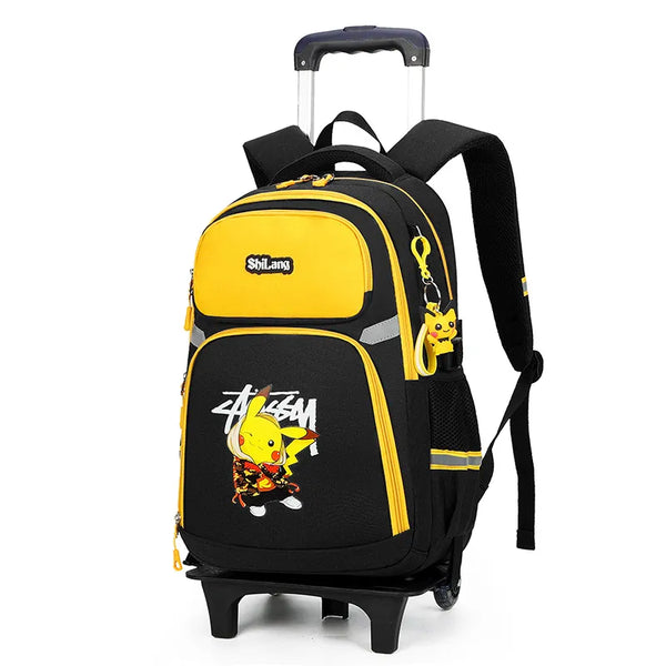 Mochila Infantil Pokemon com Rodinhas