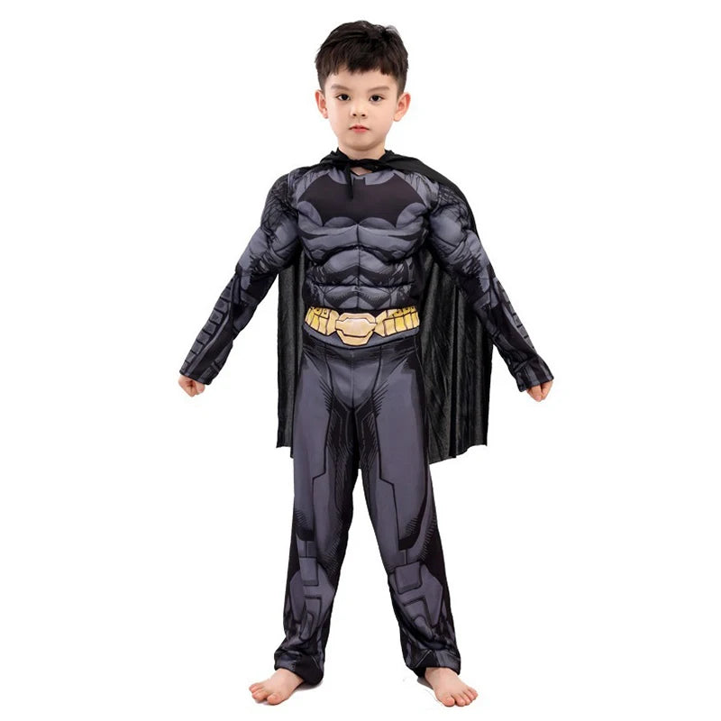 Fantasia Infantil The Batman Traje Especial Realista