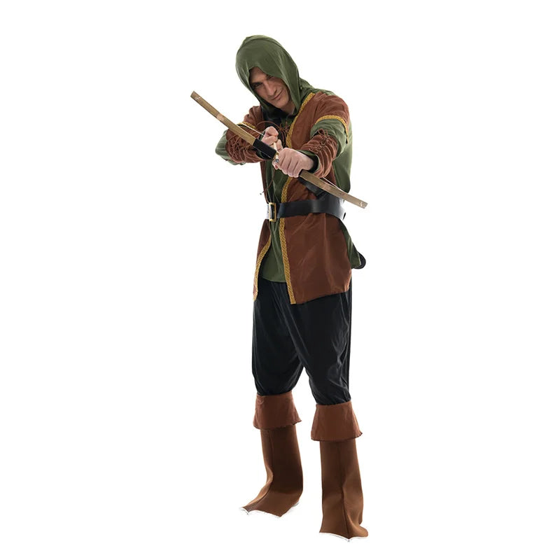 Fantasia Robin Hood Traje Infantil& Adulto