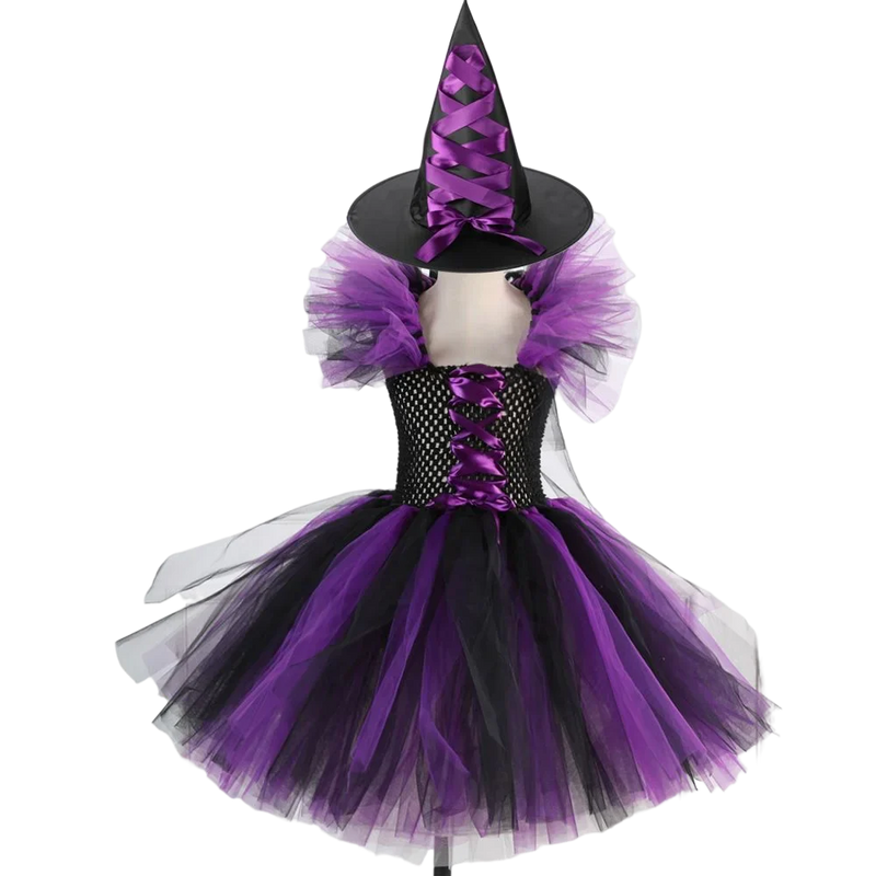 Fantasia Bruxinha Halloween - Balão Ofertas - Promoção Carnaval 2025