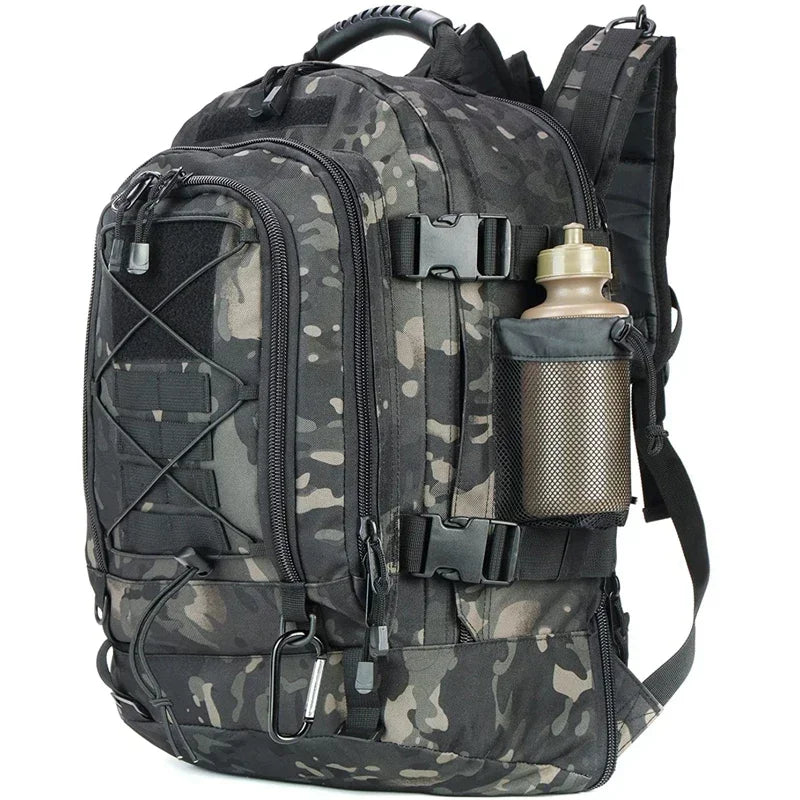 Mochila Tática Arca 60L Camufladas - Impermeável