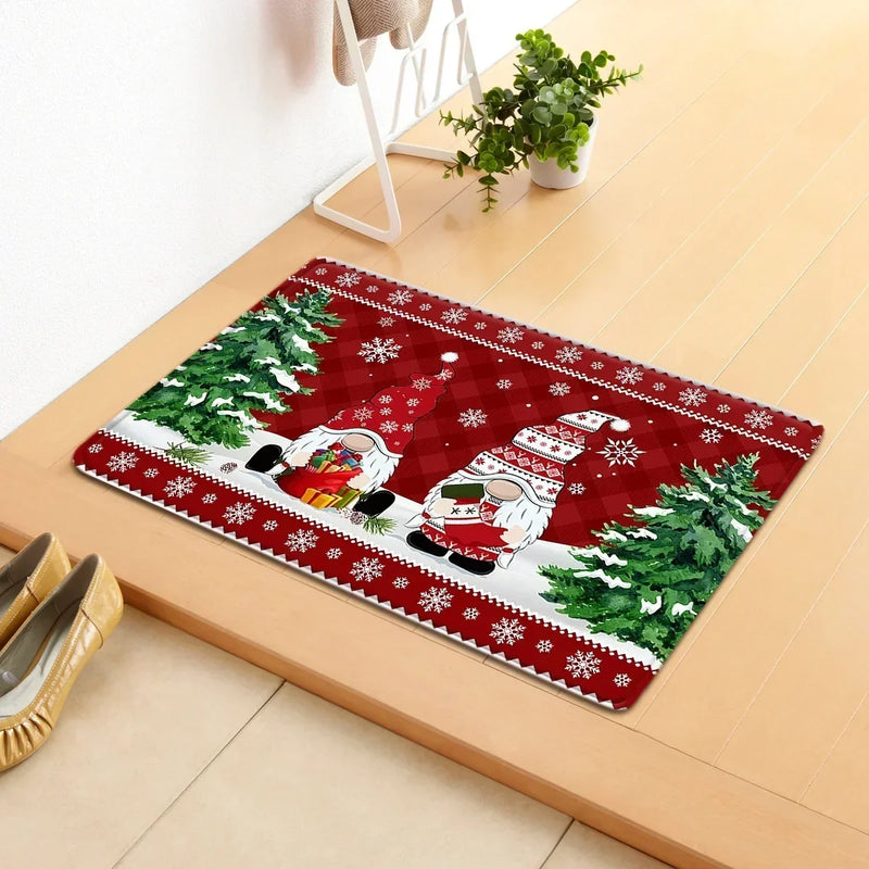 Tapete de Natal Alces & Companhia - Decoração Natal Balão Ofertas - 40x60cm