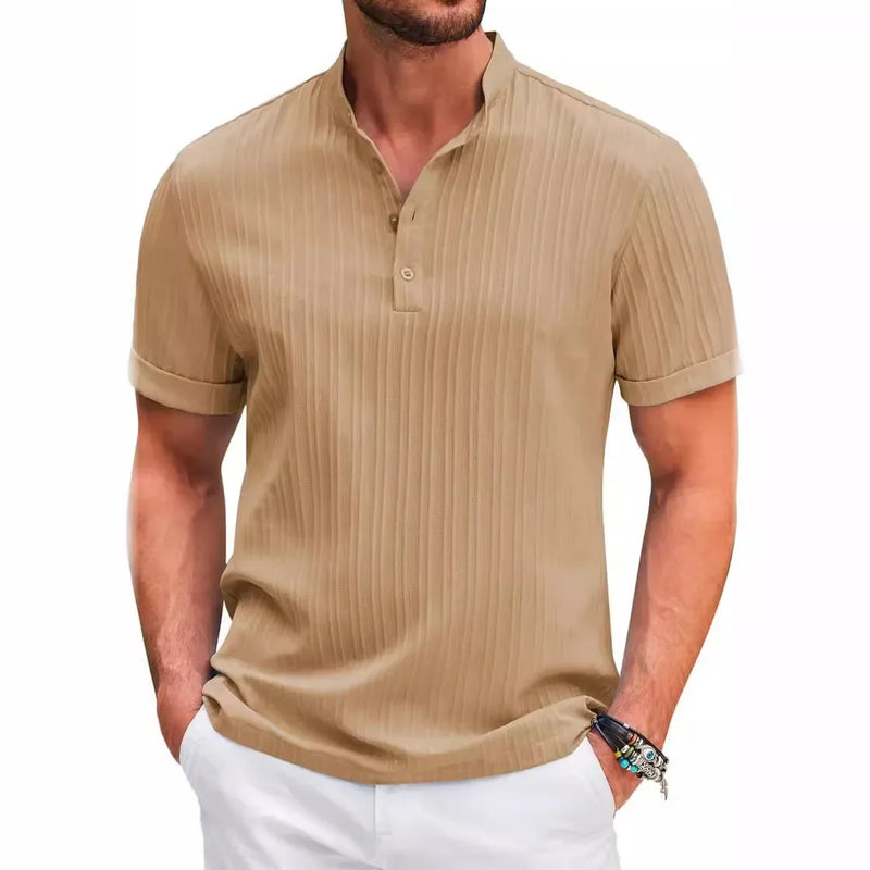 Camisa Masculina Básica Hanley de Linho