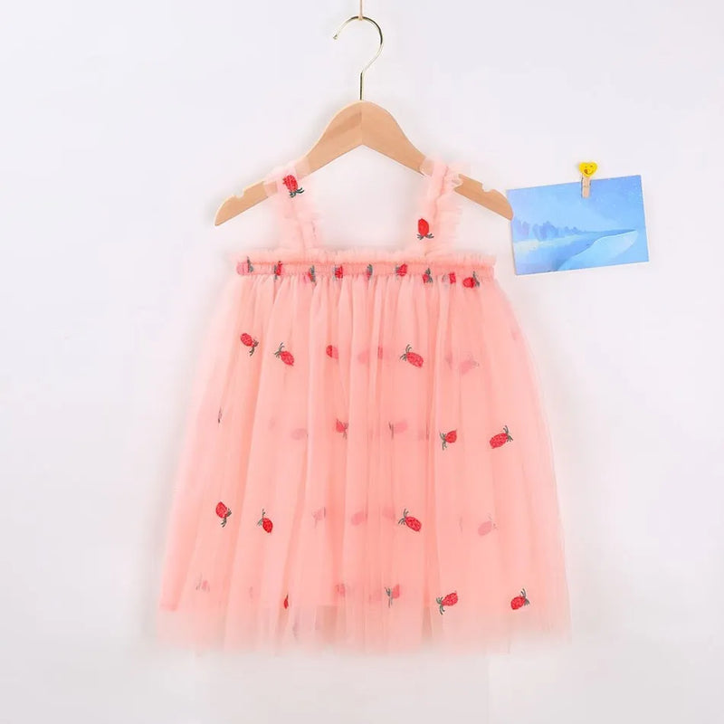 Vestido Infantil de Tule