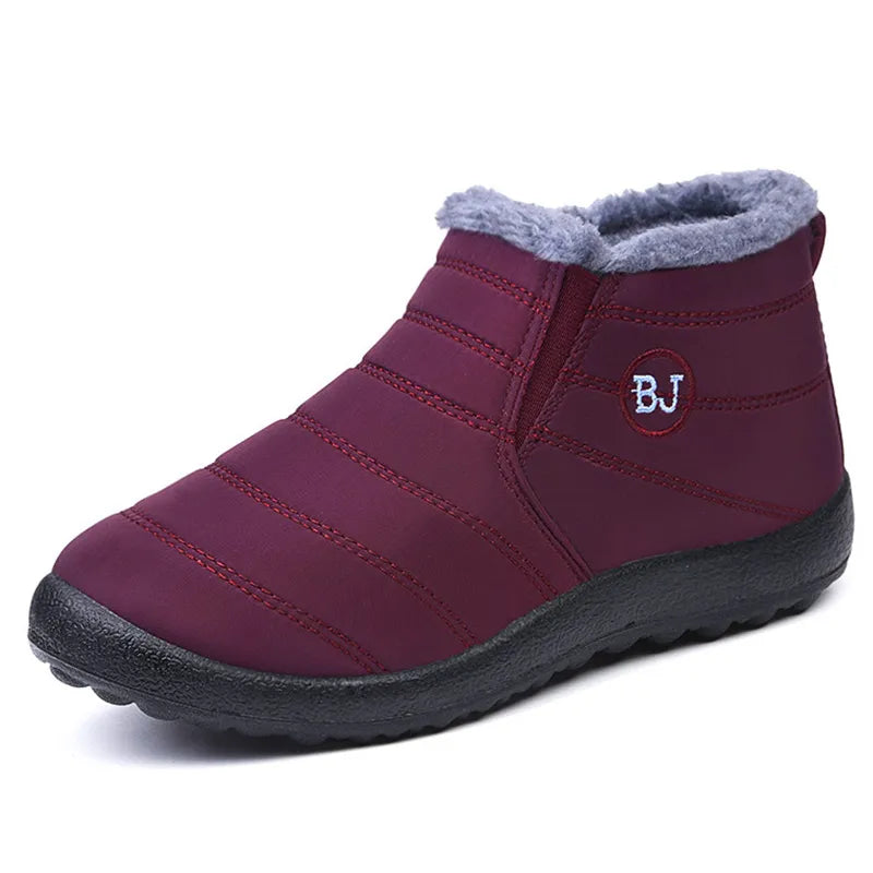 Bota Casual Impermeável Forrada Inverno