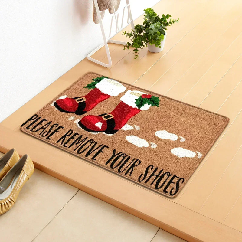 Tapete de Natal Alces & Companhia - Decoração Natal Balão Ofertas - 40x60cm