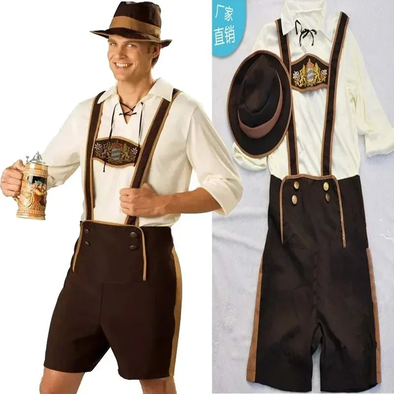 Fantasia Masculina Bavarian Barmen Alemão