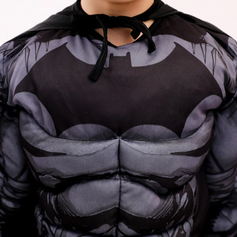 Fantasia Infantil The Batman Traje Especial Realista