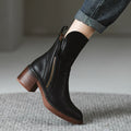 Bota de Couro Casual Brooklyn