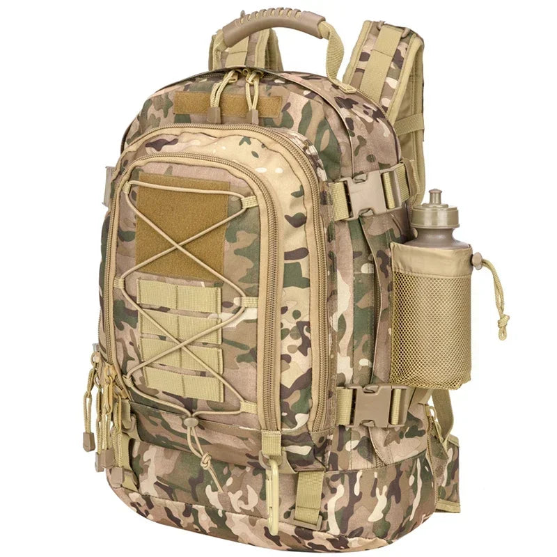 Mochila Tática Arca 60L Camufladas - Impermeável