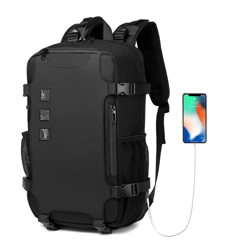 Mochila Oz de Viagem - Porta USB - Impermeável - Grande Capacidade