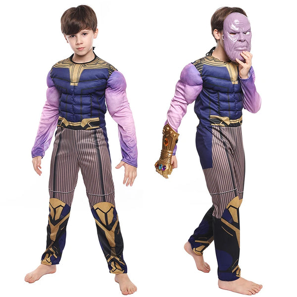 Fantasia Infantil Thanos Supervilão  Mundo Marvel