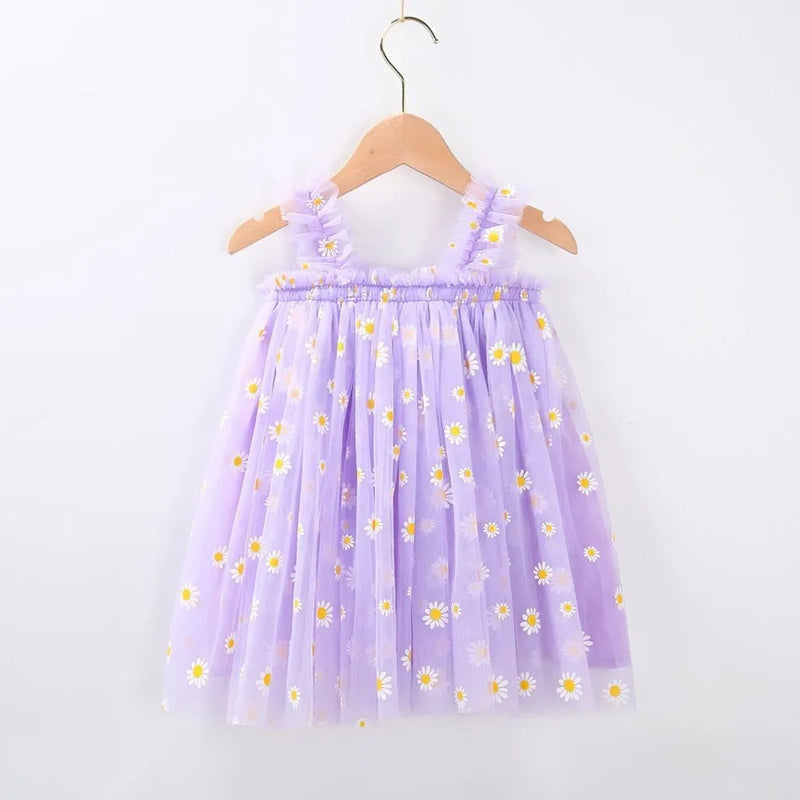 Vestido Infantil de Tule 