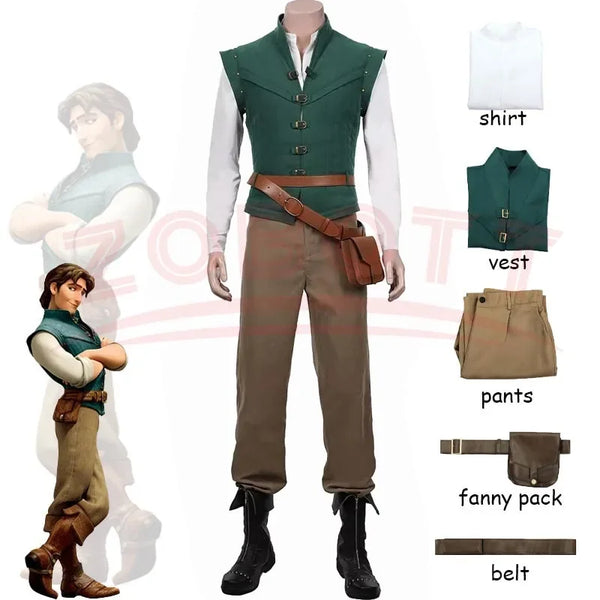 Fantasia Infantil Flynn Rider Mundo Rapunzel