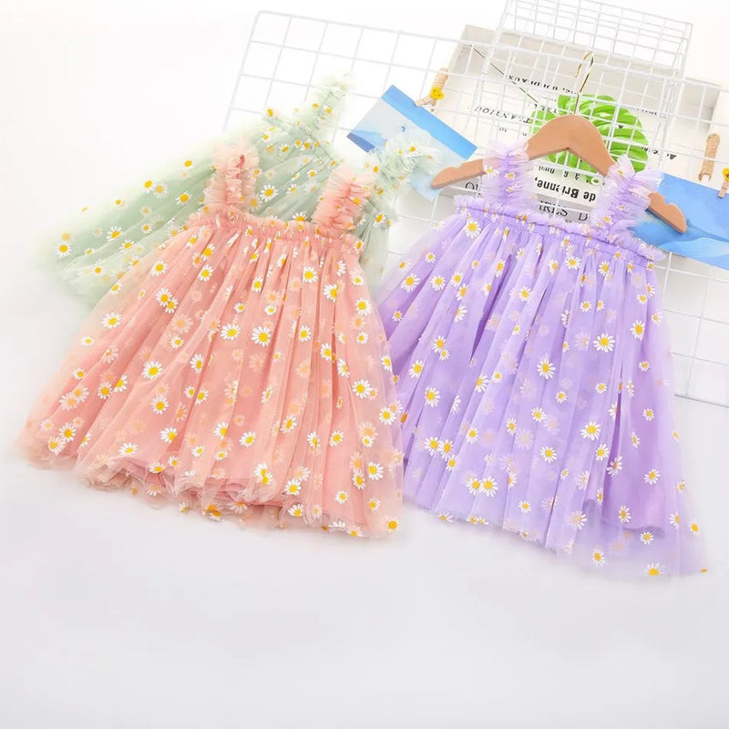 Vestido Infantil de Tule 