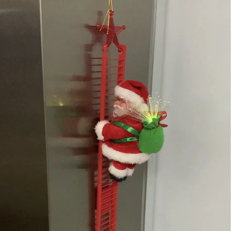 Decoração Papai Noel com Escadas Natal Balão Ofertas