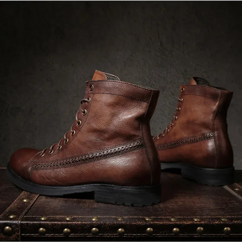 Bota de Couro Serap Masculina