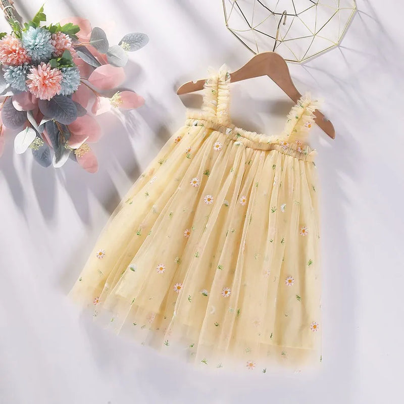 Vestido Infantil de Tule 