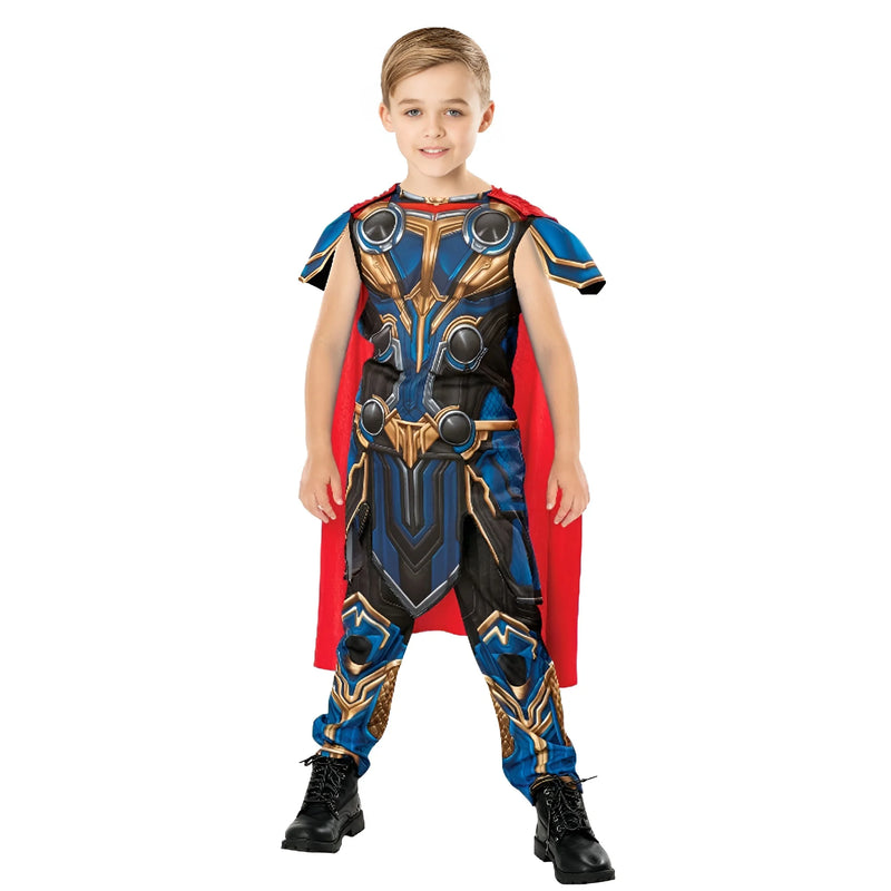 Fantasia Infantil Thor Traje Deus do Trovão