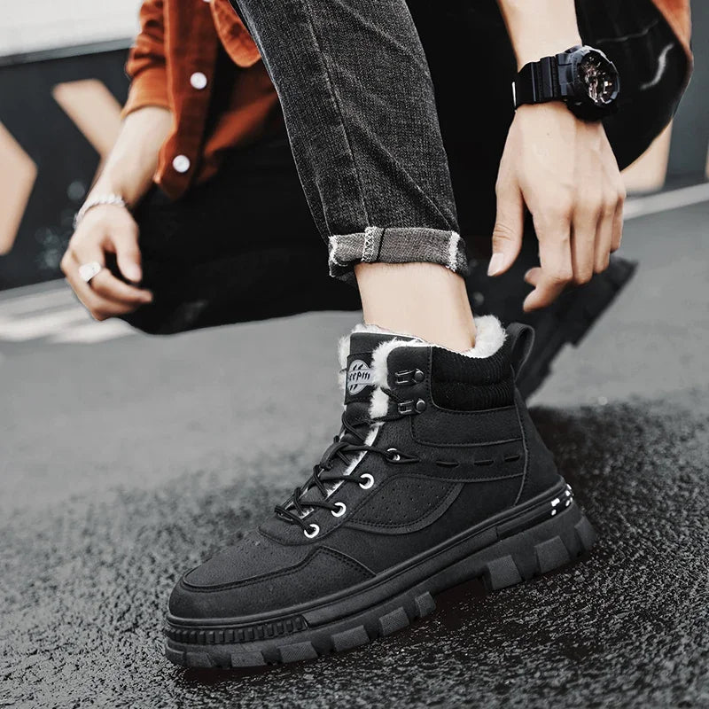 Bota de Inverno Masculina Arman Moto