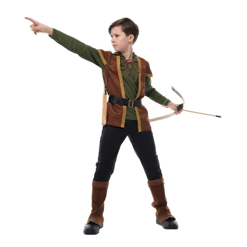 Fantasia Robin Hood Traje Infantil& Adulto