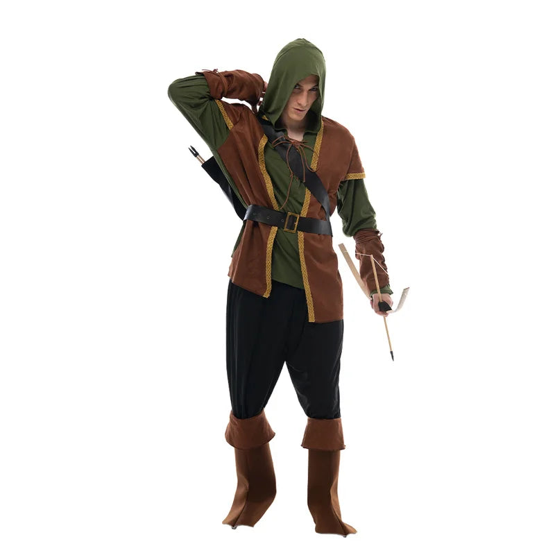 Fantasia Robin Hood Traje Infantil& Adulto