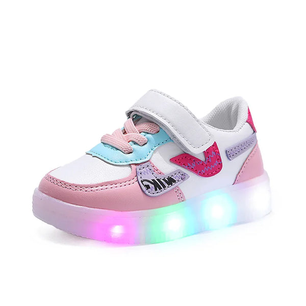 Tênis Infantil Estiloso com LED - Baby Shoes