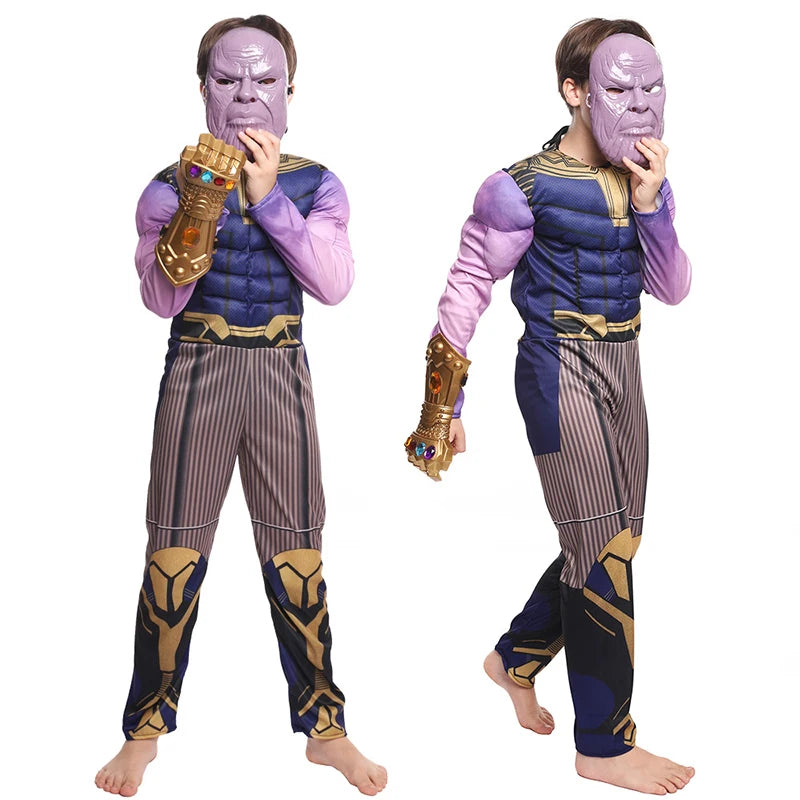 Fantasia Infantil Thanos Supervilão  Mundo Marvel