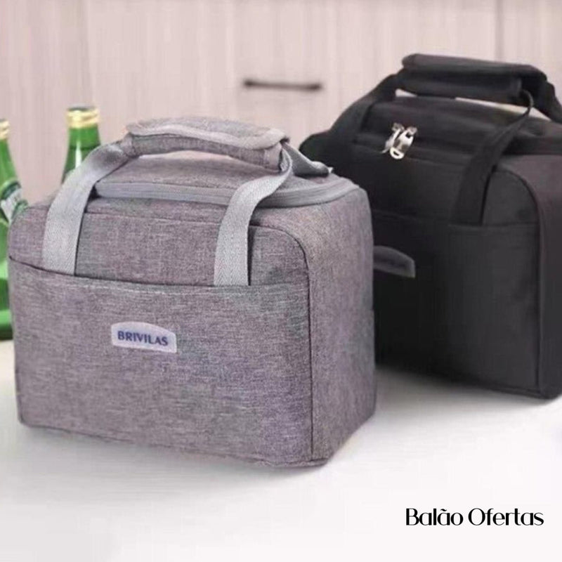 Bolsa Térmica Impermeável Bony Fit Média Para Refeições