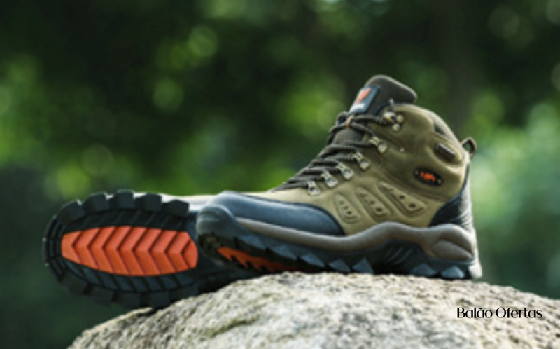 Bota Masculina à Prova D'água com Sola Protect Adventure Men