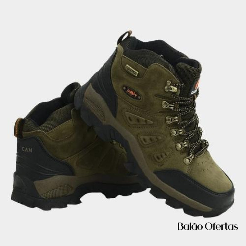 Bota Masculina à Prova D'água com Sola Protect Adventure Men