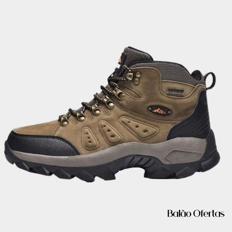 Bota Masculina à Prova D'água com Sola Protect Adventure Men