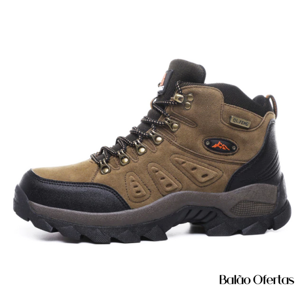 Bota Masculina à Prova D'água com Sola Protect Adventure Men