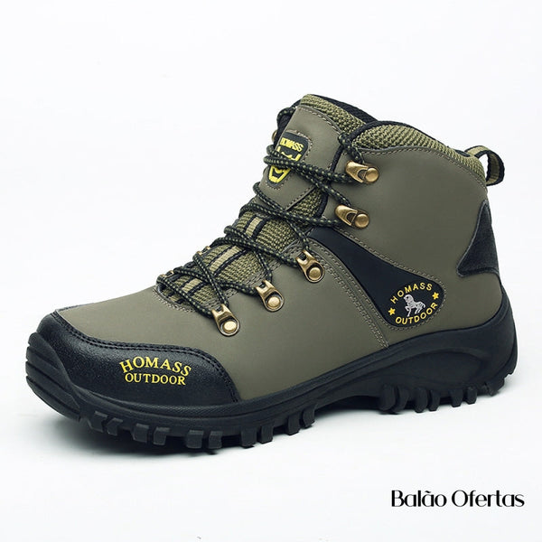 Bota Masculina Impermeável Durável e Resistente Adventure