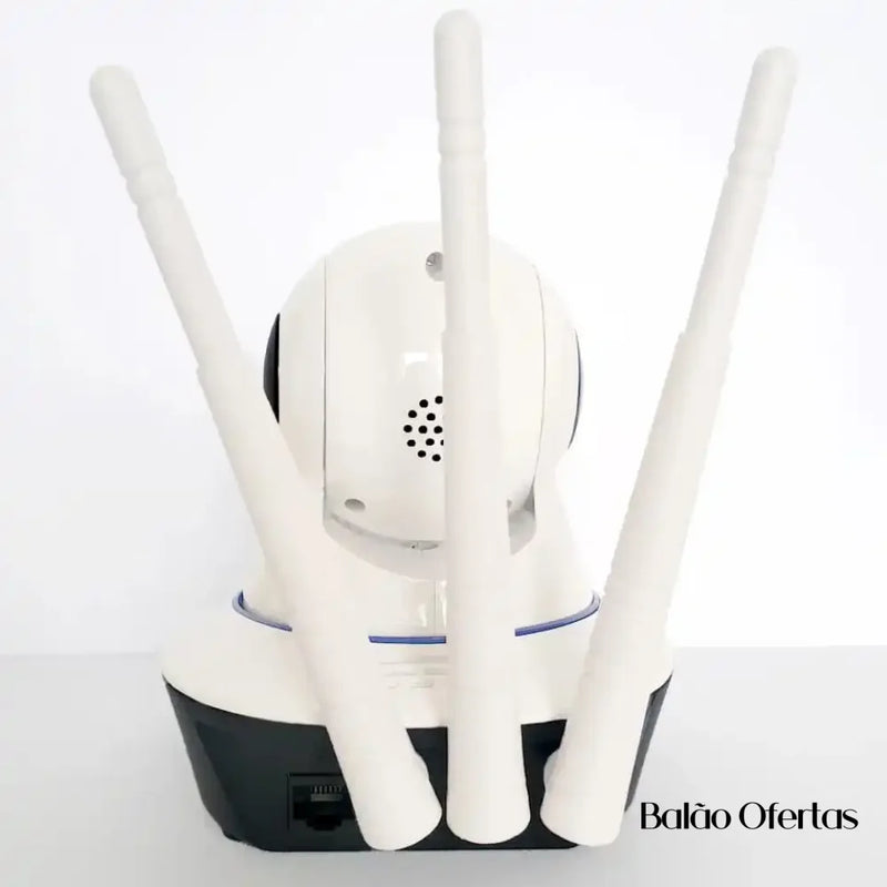 Câmera Robô WiFi 360º 720p com rotação 360º | Receba em até 7 dias 