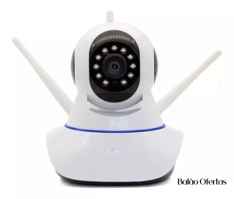 Câmera Robô WiFi 360º 720p com rotação 360º | Receba em até 7 dias 