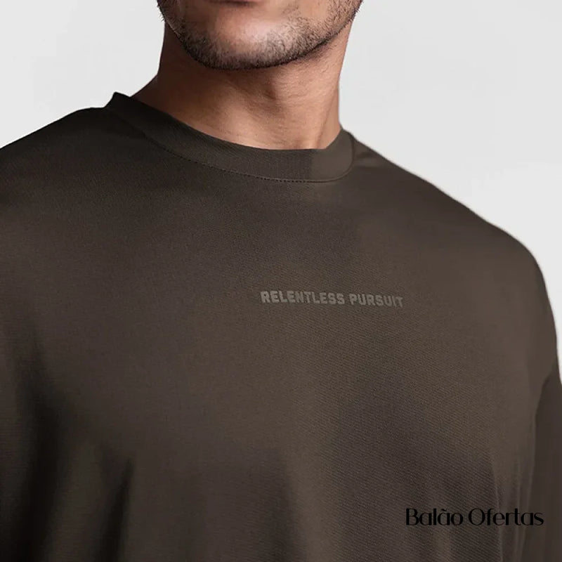 Camiseta Masculina Esporte com Secagem Rápida