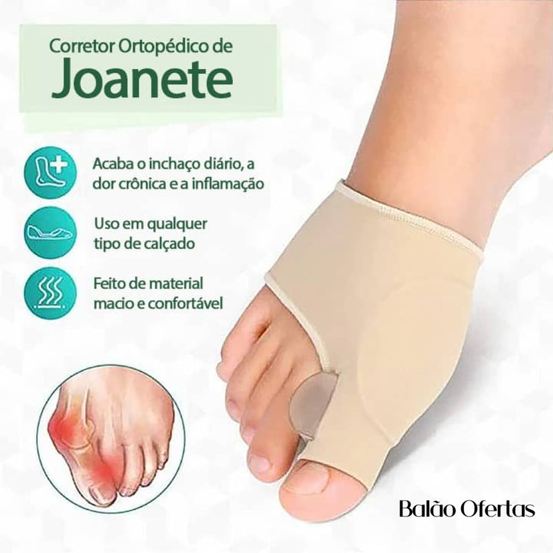 Corretor Ortopédico de Joanete Alívio Já